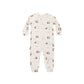 Rylee and Cru Organic Long John Pajamas - Gnome Village