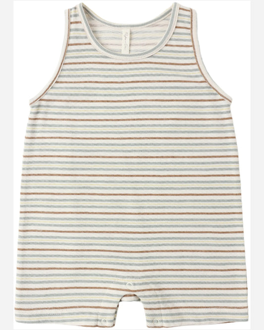 Rylee and Cru Sleeveless One-Piece - Vintage Stripe