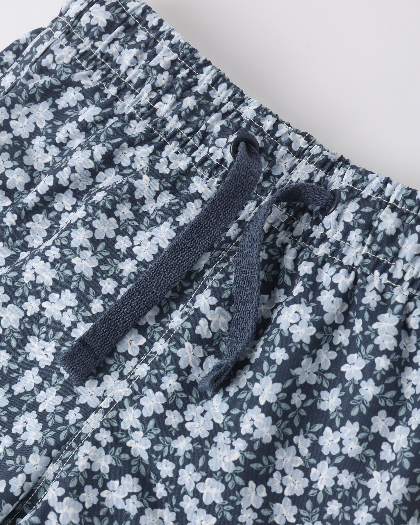 Rylee and Cru Swim Trunk - Navy Floral
