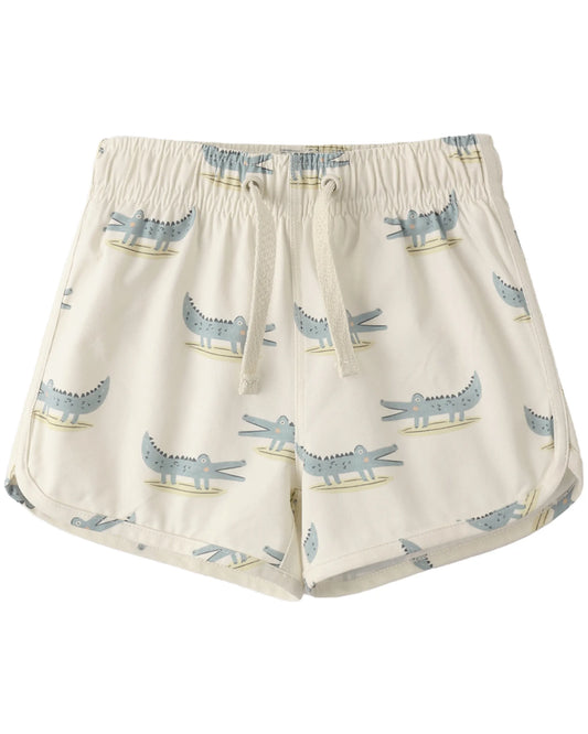 Rylee and Cru Swim Trunk - Alligators