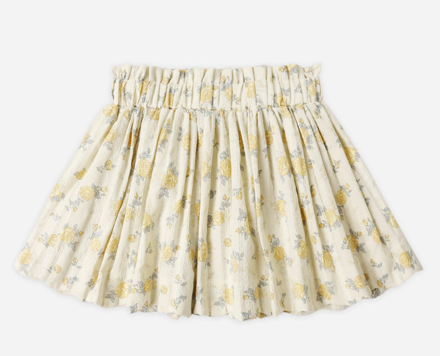 Rylee and Cru Lenny Skirt - Lemon Ditsy Flower