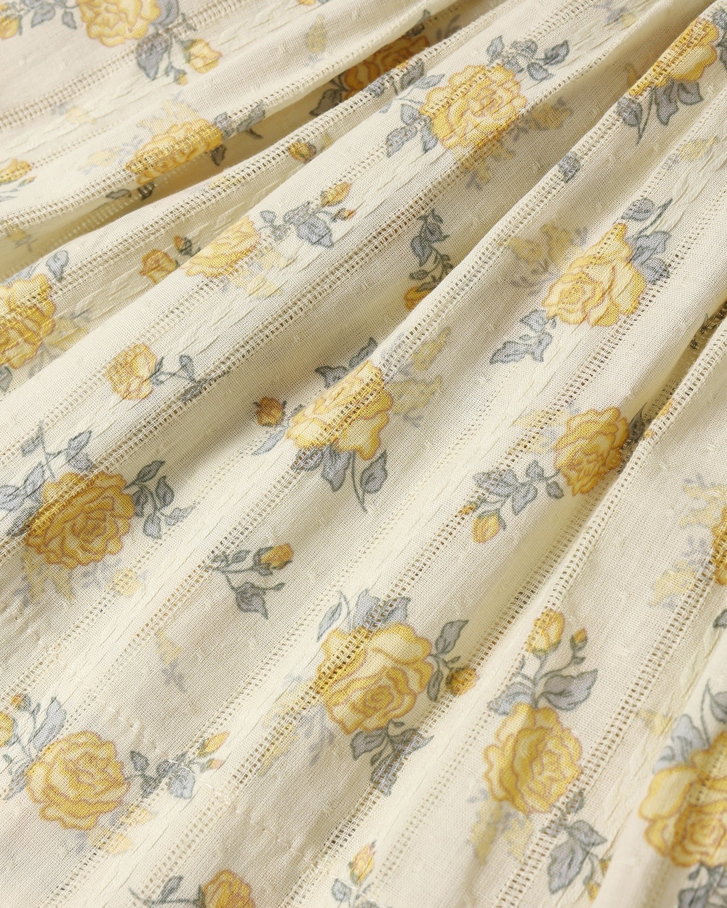 Rylee and Cru Lenny Skirt - Lemon Ditsy Flower