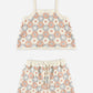 Rylee and Cru Lili Knit Set - Blue, Light Pink, Ivory
