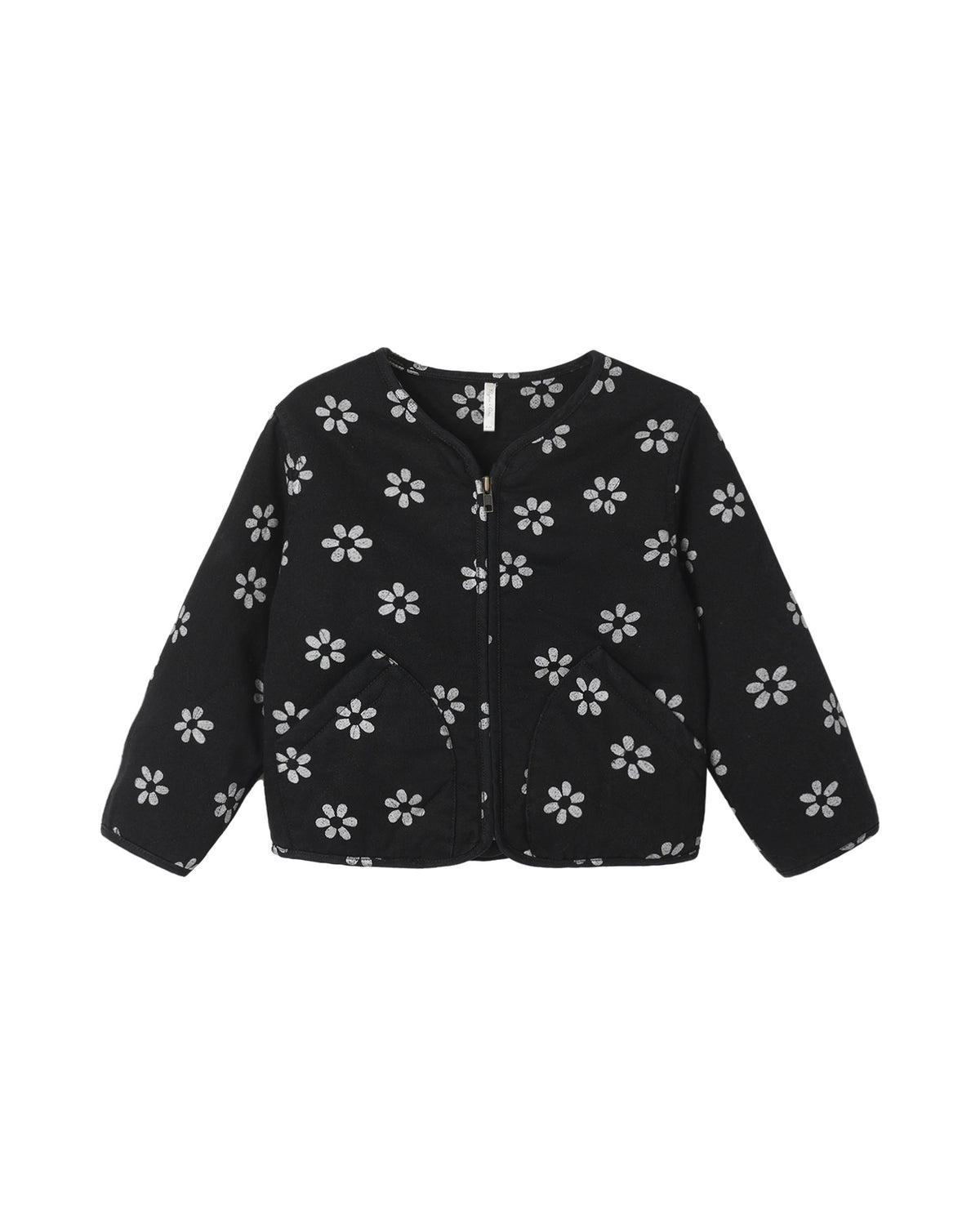 Rylee and Cru Alix Quilted - Jacket Black Daisy