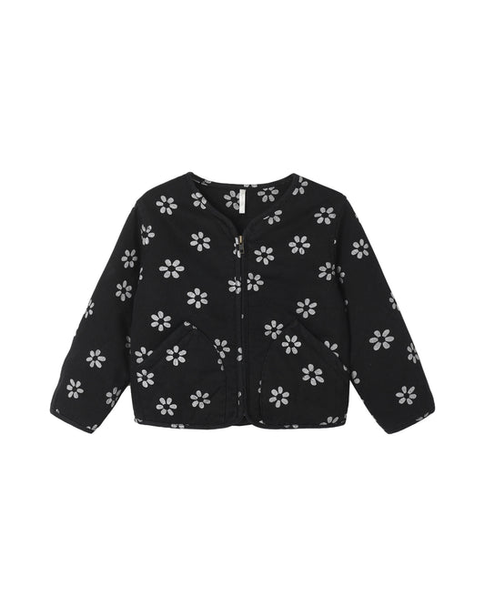 Rylee and Cru Alix Quilted - Jacket Black Daisy