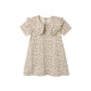Rylee and Cru Collared Denim - Mini Dress Leopard