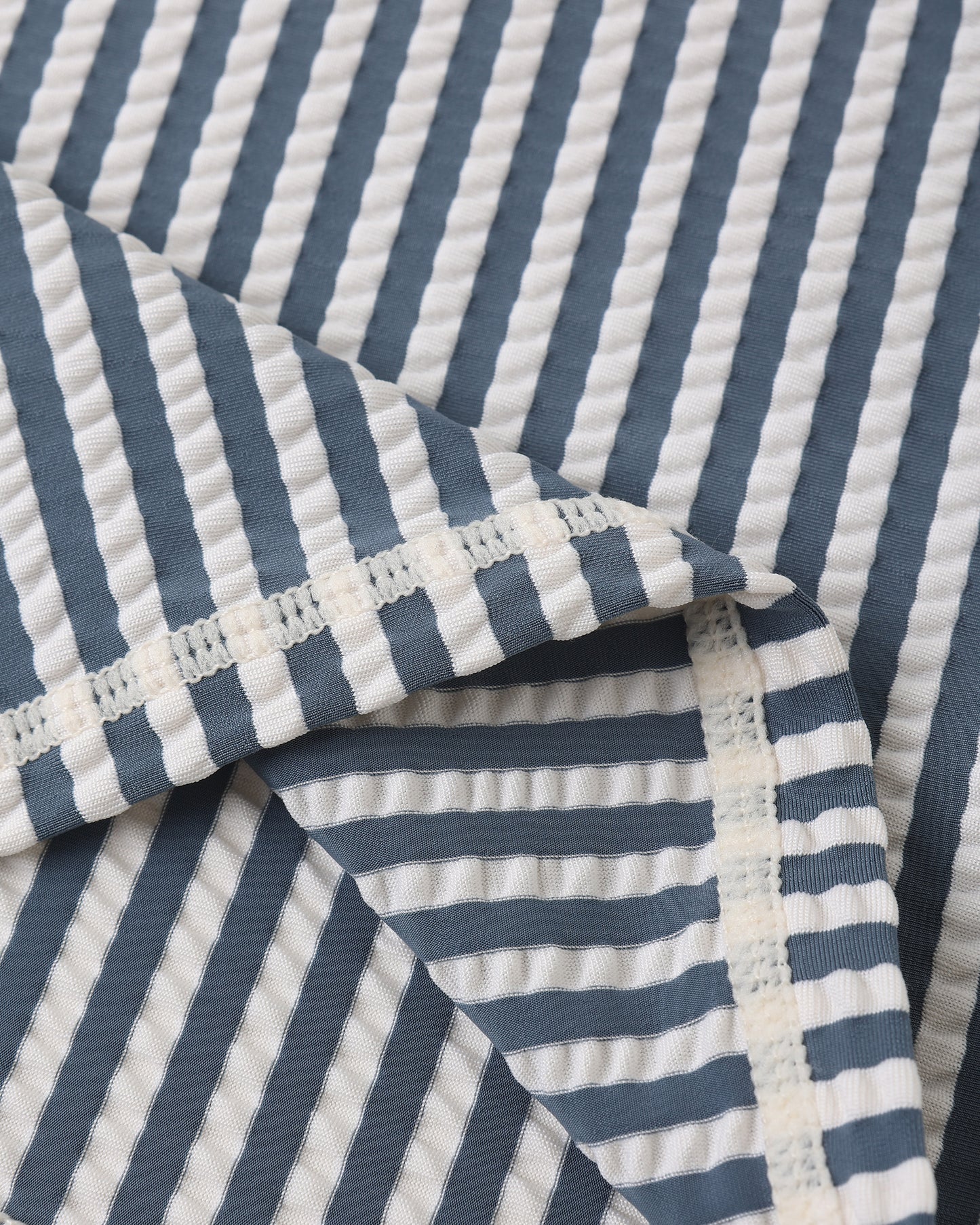 Rylee and Cru Boys Rashguard Set - Navy Stripe