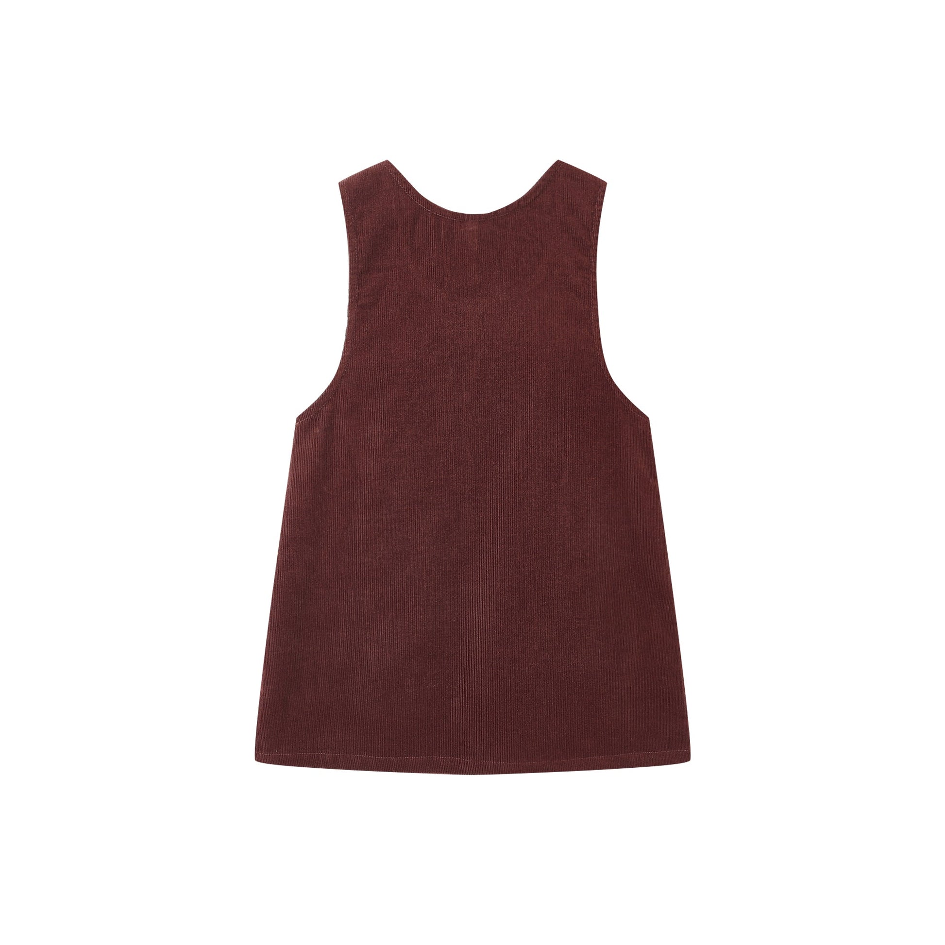 Rylee and Cru Odette Overall Dress - Burgundy