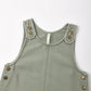 Rylee and Cru Odette Overall Dress - Dark Sage