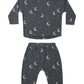 Rylee and Cru Long Sleeve Tee + Pant Set - Moons