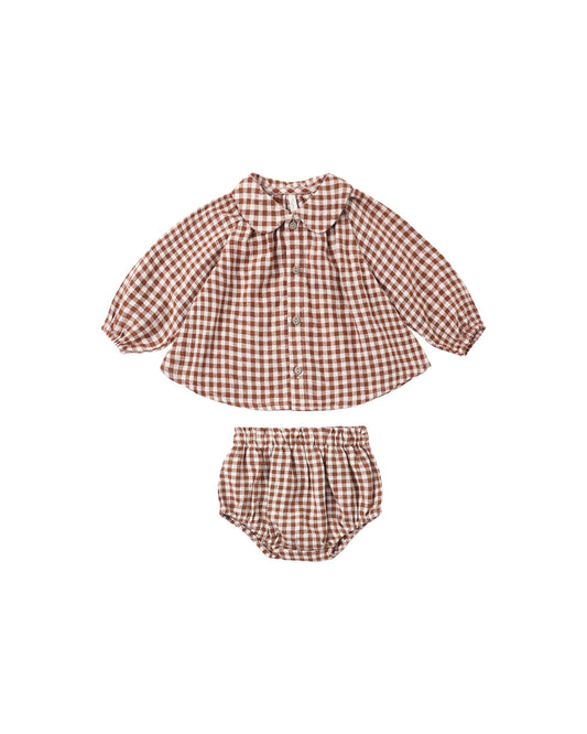 Rylee and Cru Nellie Set - Brick Check