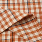 Rylee and Cru Lapel Collar Shirt - Poppy Gingham