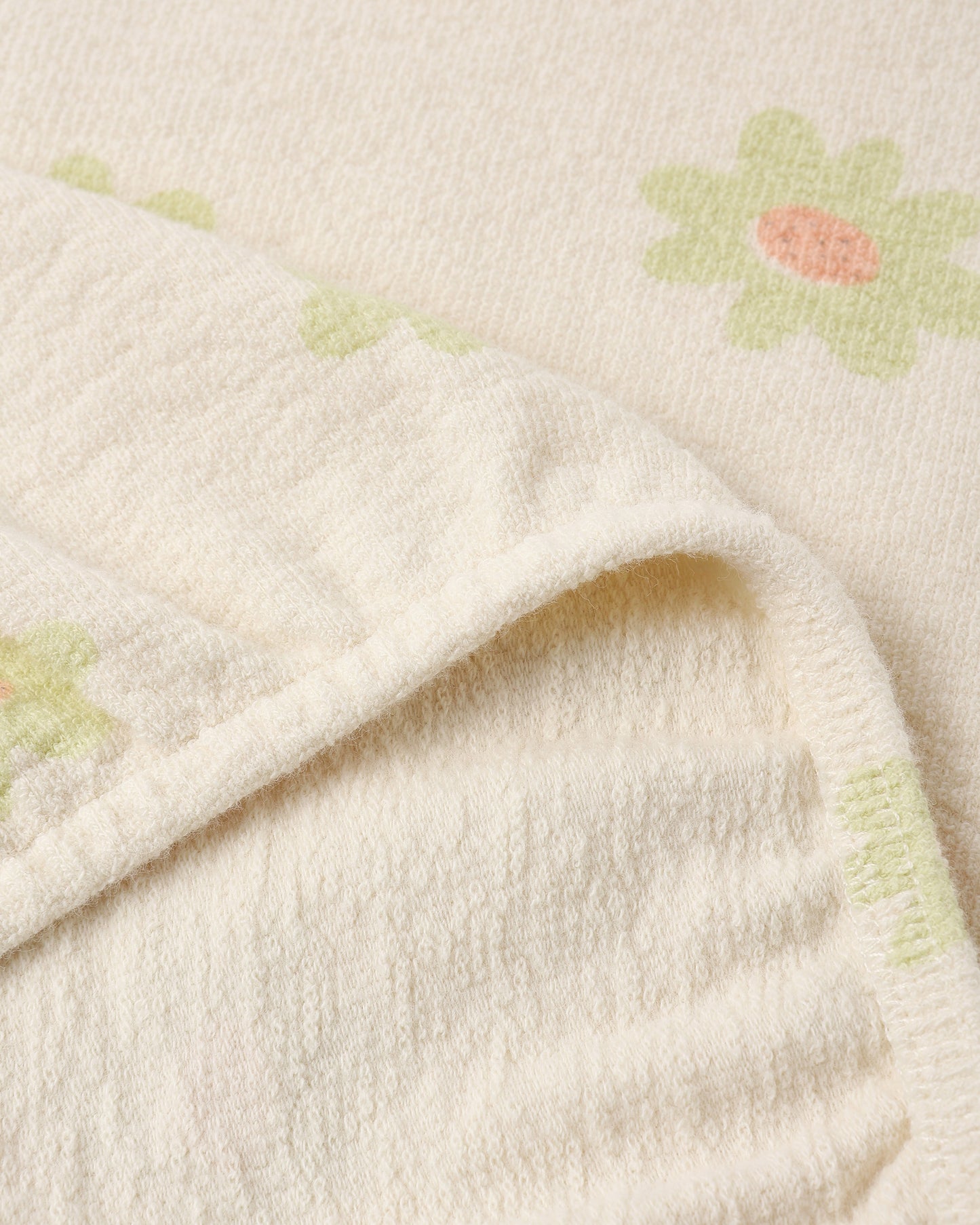 Rylee and Cru Spongey Knit Set - Yellow Daisy