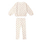 Rylee and Cru Spongey Knit Set - Ruby Ditsy
