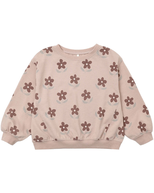 Rylee and Cru Oversized Sweatshirt - Daisy