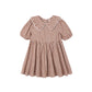 Rylee and Cru Camille Dress - Brick Check