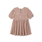 Rylee and Cru Camille Dress - Brick Check