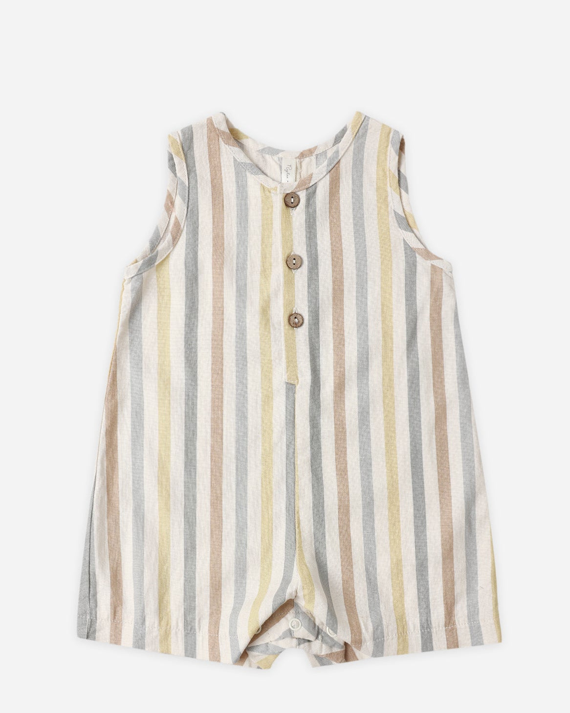 Rylee and Cru Mavrick Romper - Valencia Stripe