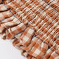Rylee and Cru Zayla Top - Poppy Gingham