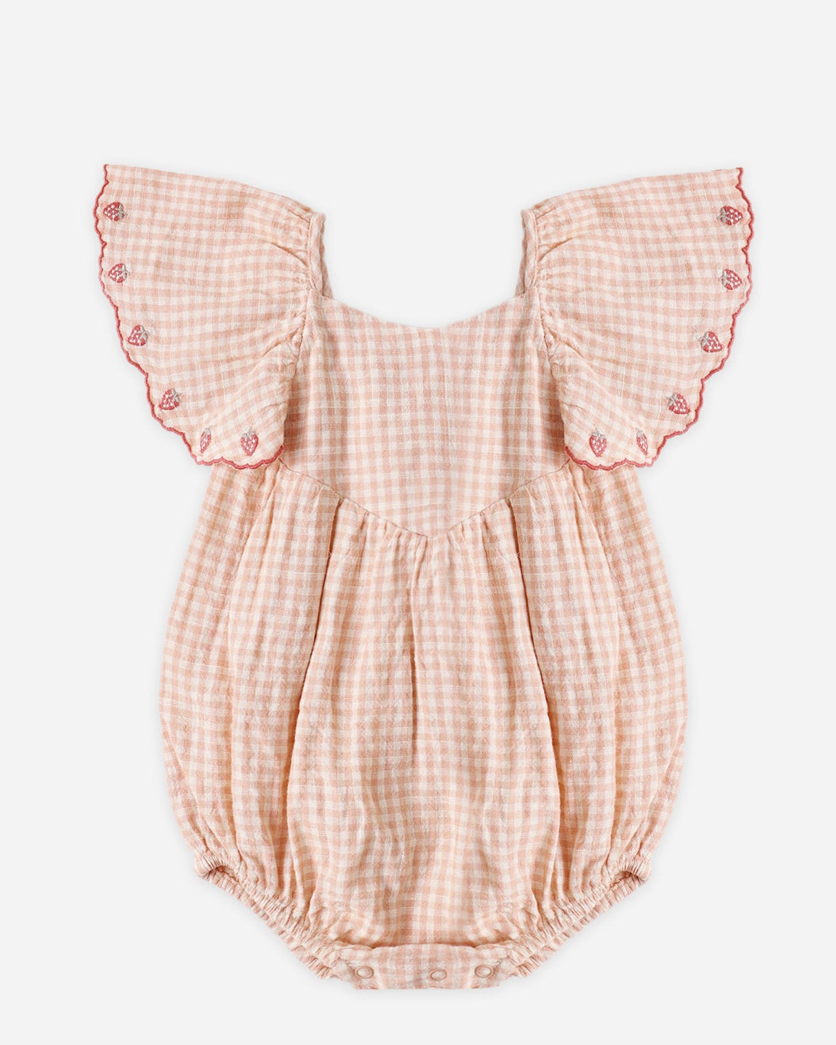 Rylee and Cru Roxy Romper - Petal Gingham