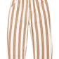 Rylee and Cru Baggy Pant - Fawn Pinstripe