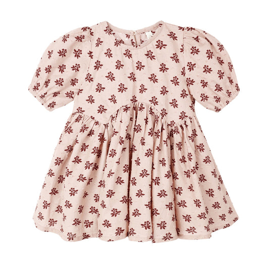 Rylee and Cru Rose Dress - Blush Fleur