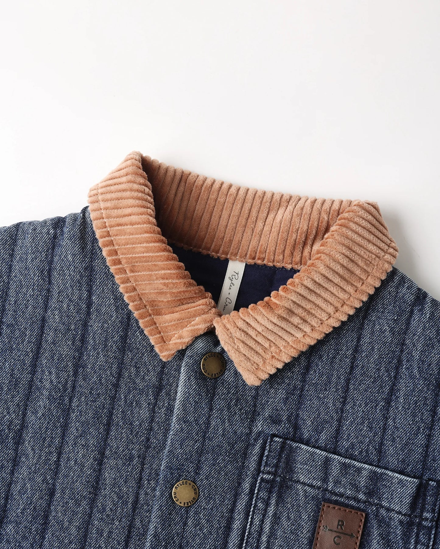 Rylee and Cru Nashville Quilted Jacket - Indigo