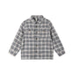 Rylee and Cru Pocketed Flannel Shirt - Winter Plaid