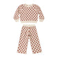 Rylee and Cru Jacquard Knit Set - Poinsettia