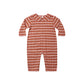 Rylee and Cru Baby Pajama Romper - Ruby Plaid