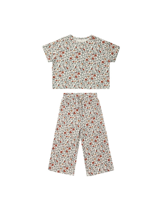 Rylee and Cru Ruthie Set - Holiday Floral