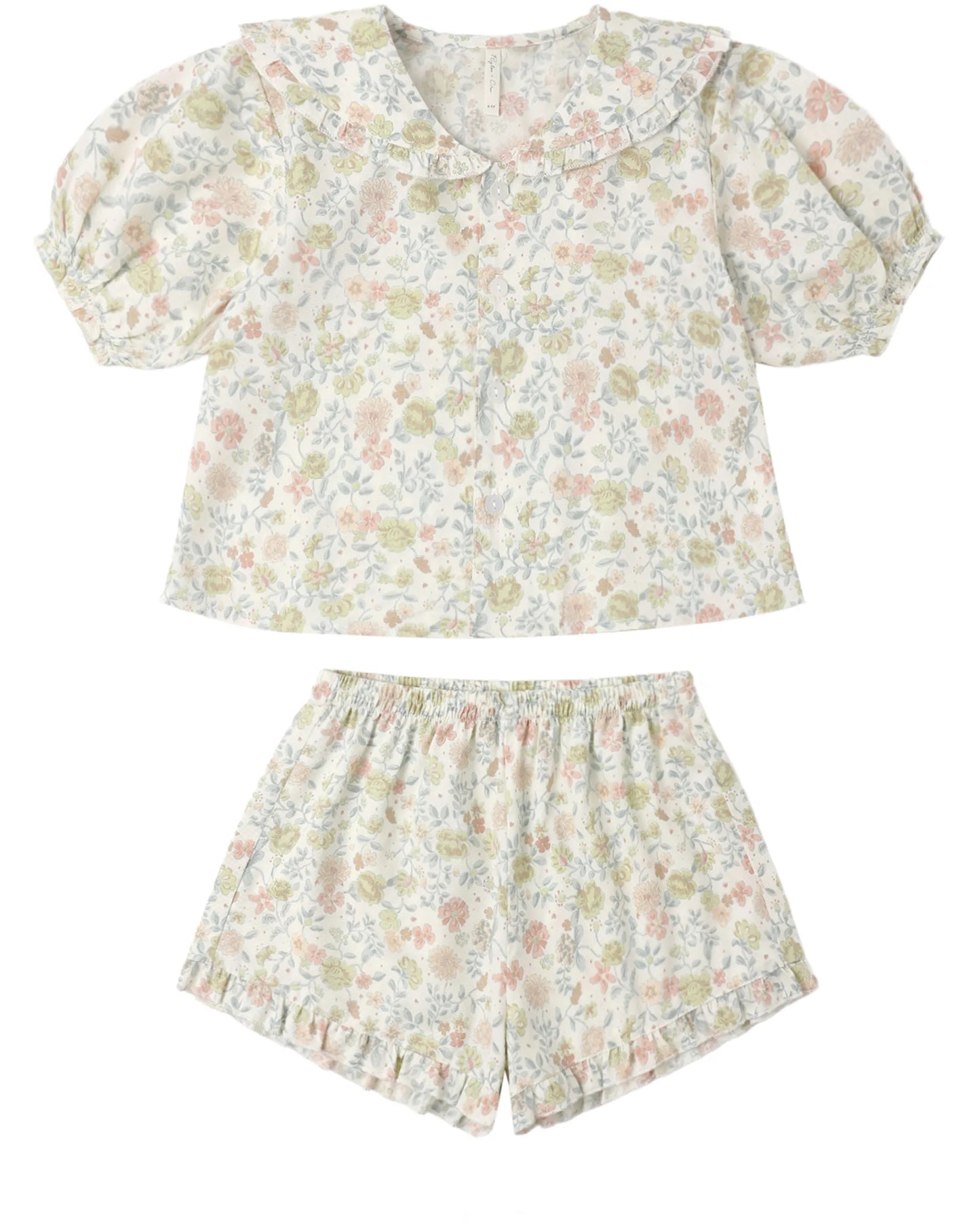 Rylee and Cru Delilah Pajama Set - Pastel Garden