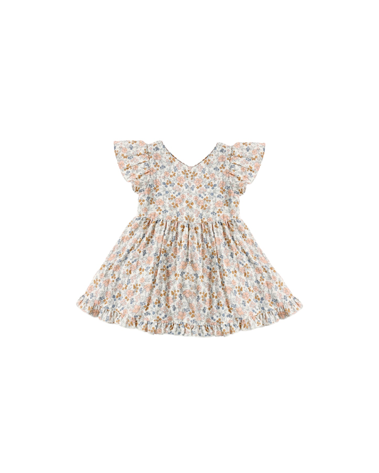 Rylee and Cru Lila Romper - Flower Field