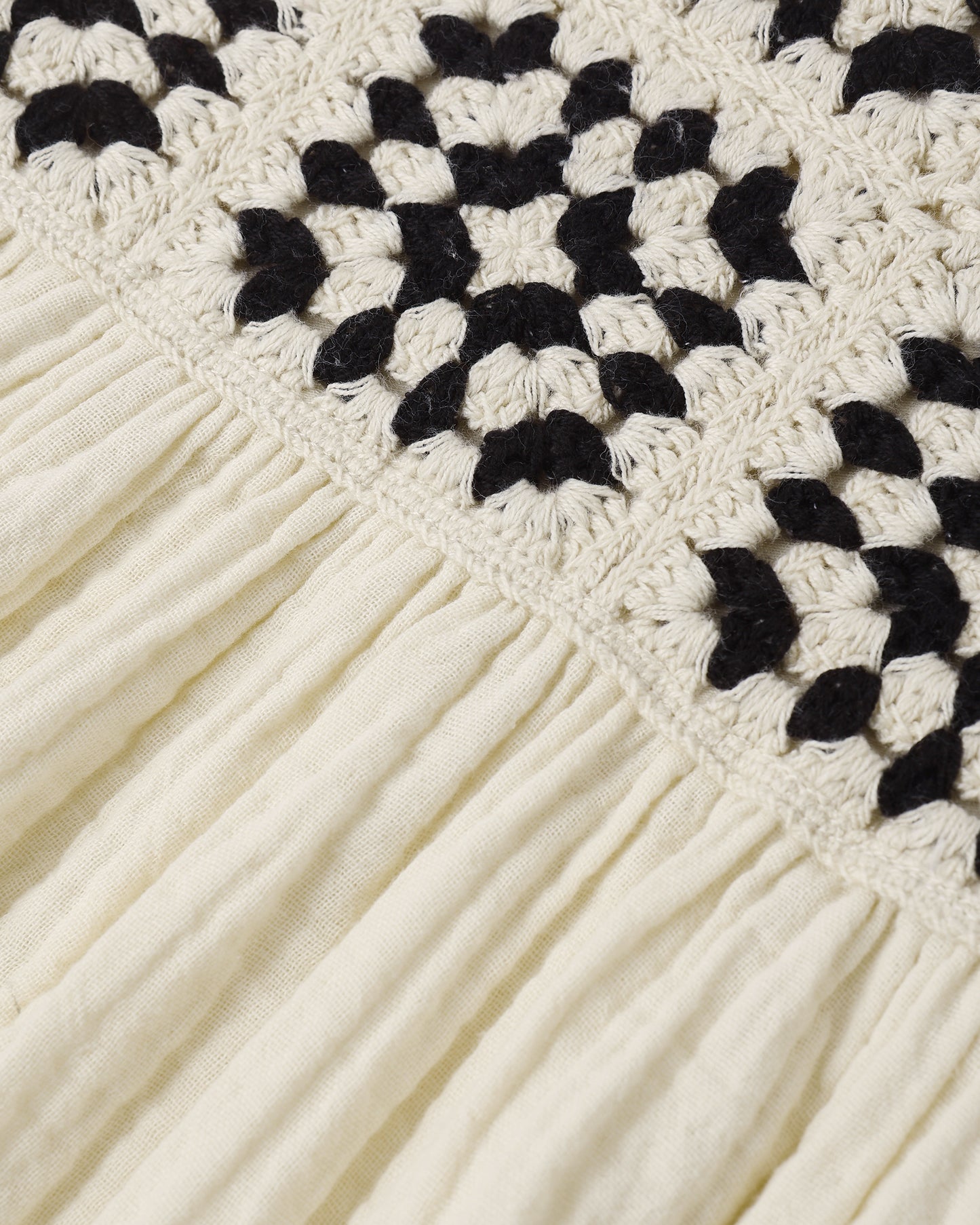 Rylee and Cru Crochet Sundress - Abstract