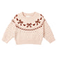 Rylee and Cru Fair Isle Sweater - Bows