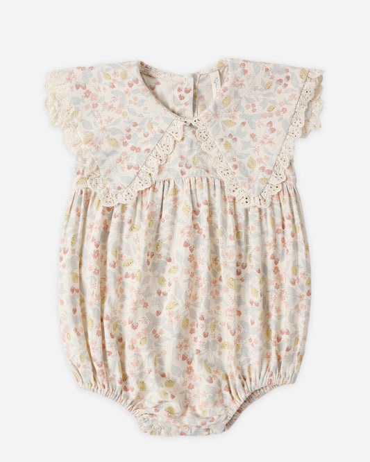 Rylee and Cru Porter Romper - Summer Garden