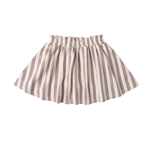 Rylee and Cru Sasha Skort - Brown Stripe