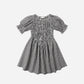 Rylee and Cru Louise Dress - Black Check