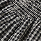 Rylee and Cru Louise Dress - Black Check