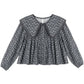 Rylee and Cru Fern Blouse - Heart Ditsy