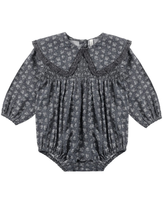 Rylee and Cru Fern Romper - Heart Ditsy