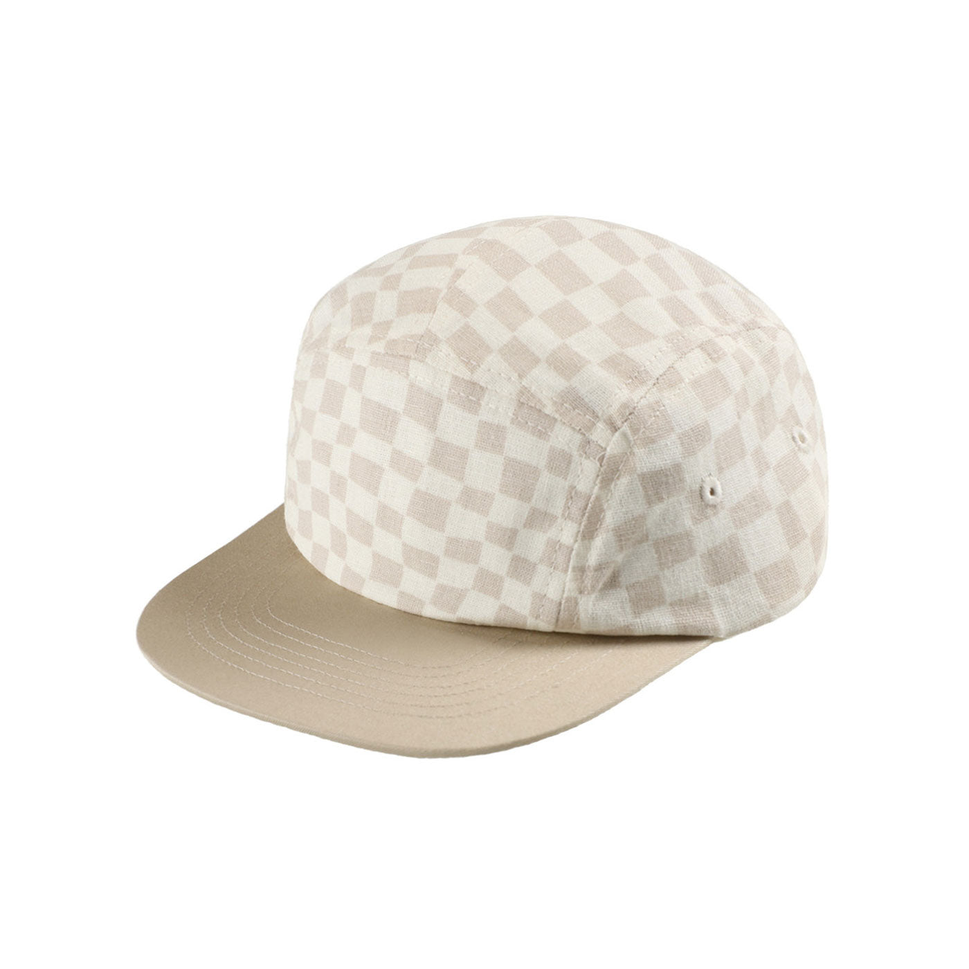 Rylee and Cru Skater Hat - Dove Check