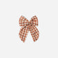 Rylee and Cru Oversized Bow - Poppy Gingham