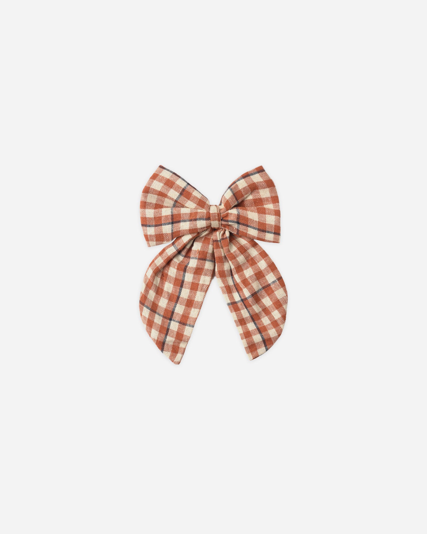 Rylee and Cru Oversized Bow - Poppy Gingham