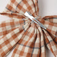 Rylee and Cru Oversized Bow - Poppy Gingham