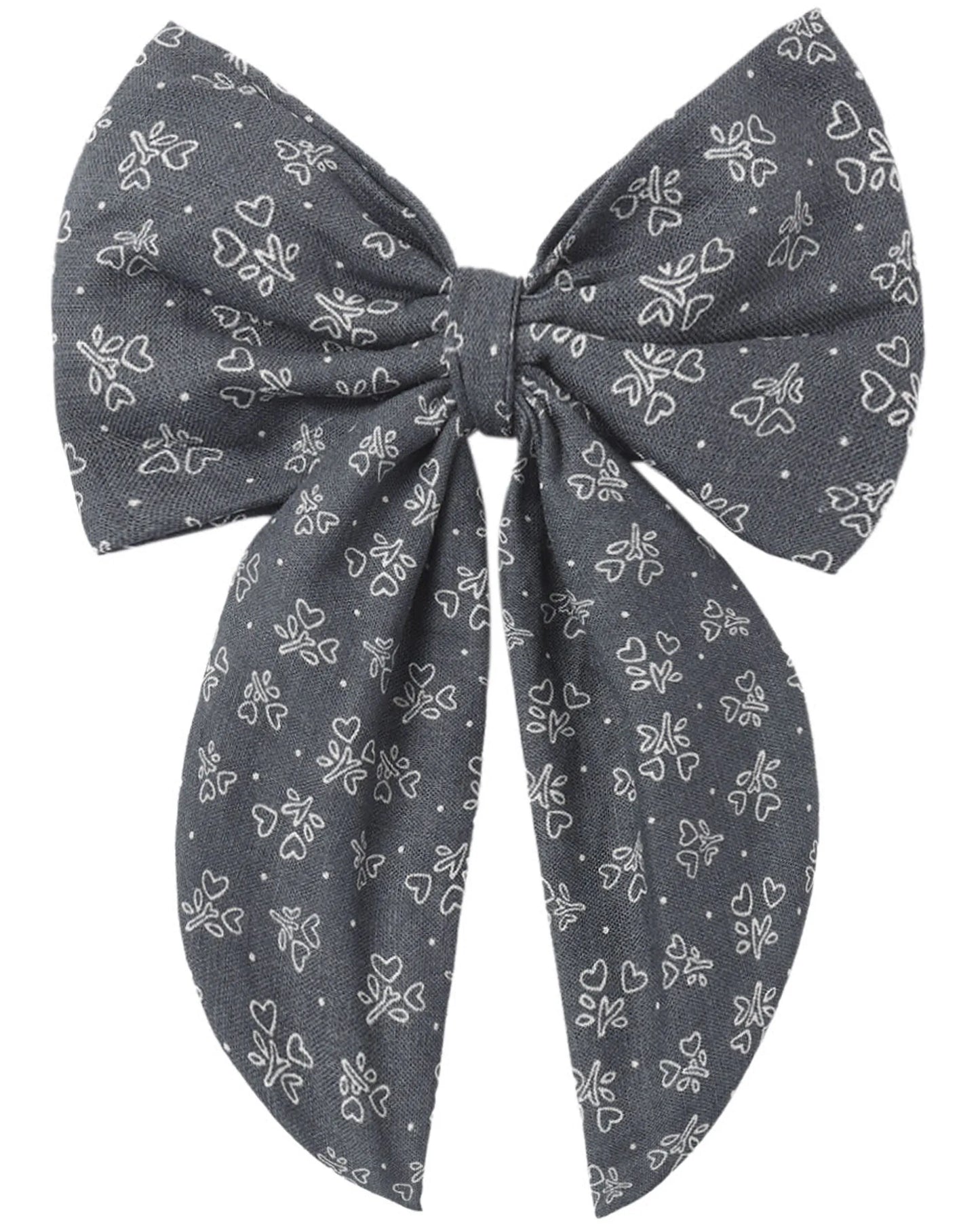 Rylee and Cru Oversized Bow - Heart Ditsy