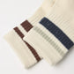 Rylee and Cru Stripe Socks, 2-Pack Fog, - Mulberry
