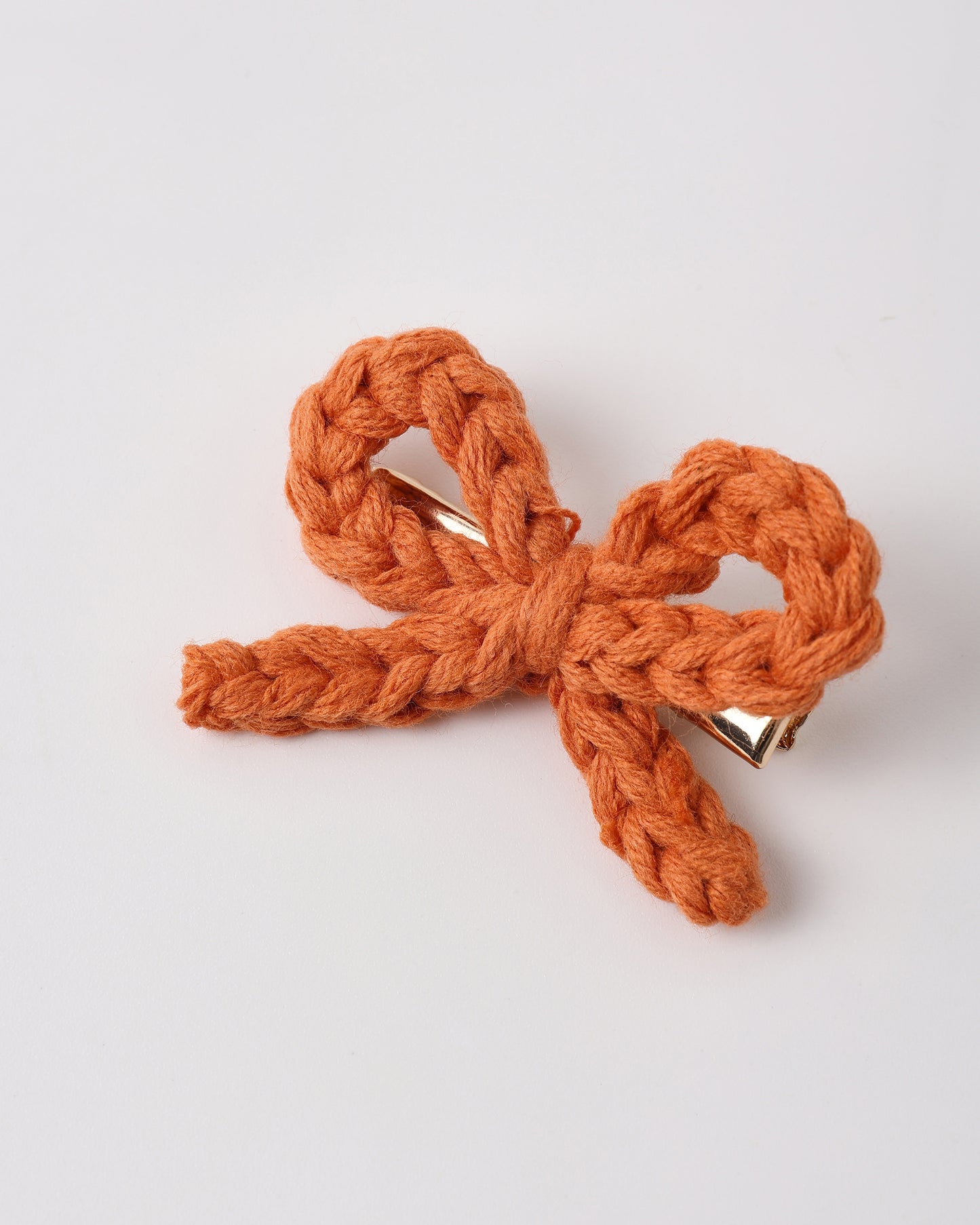 Rylee and Cru Crochet Bow Clips - Poppy