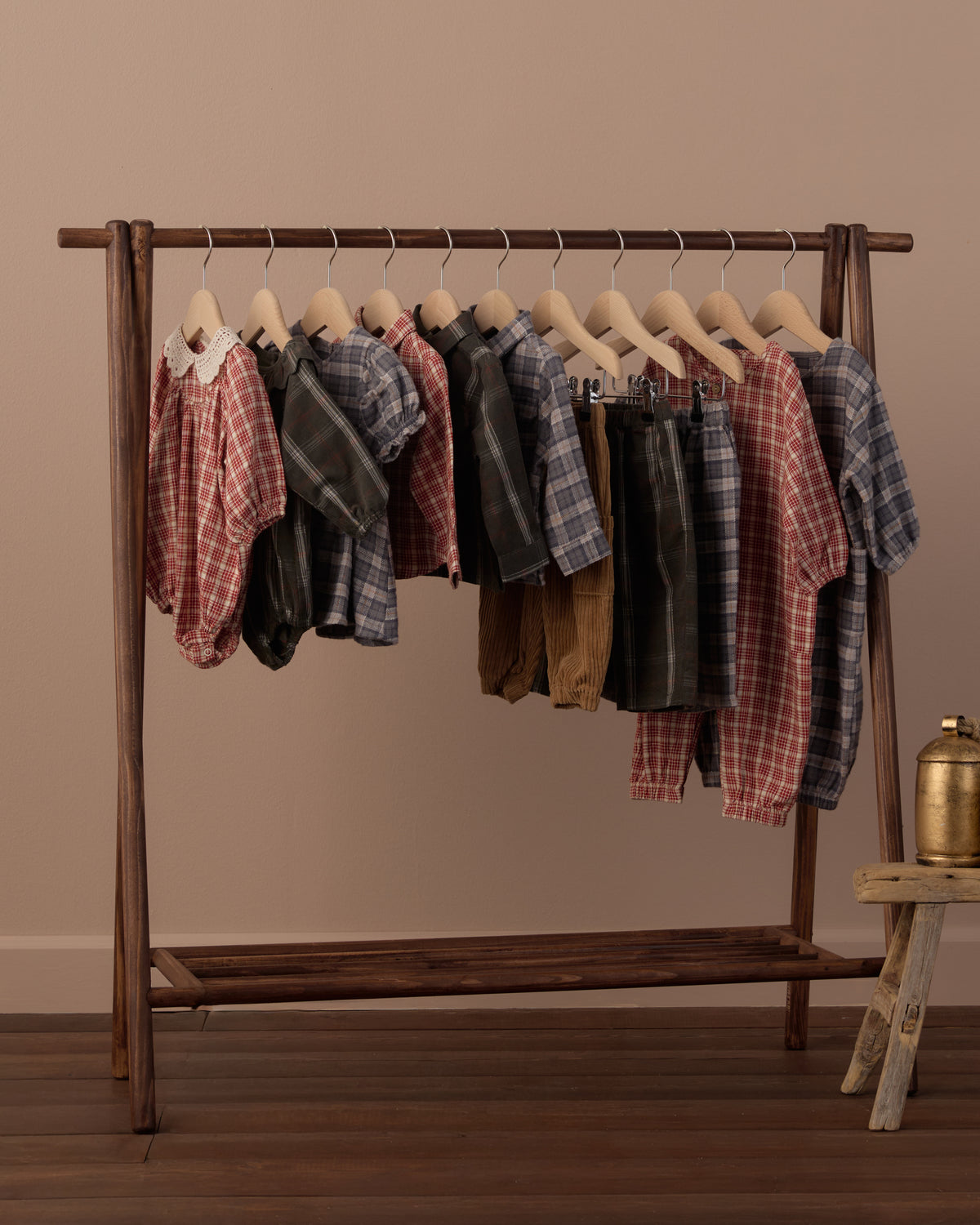 Rylee and Cru Palmer Pant - Winter Plaid