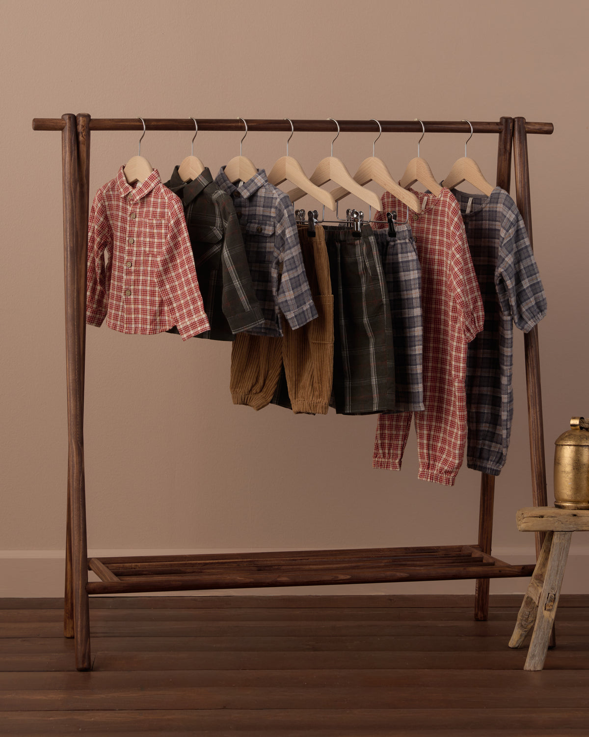 Rylee and Cru Pocketed Flannel Shirt - Winter Plaid